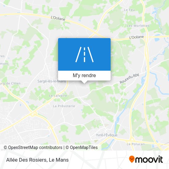 Allée Des Rosiers plan