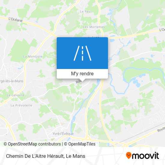 Chemin De L'Aitre Hérault plan