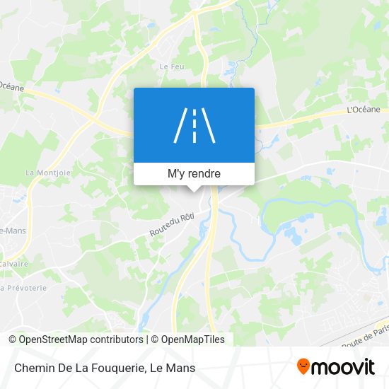 Chemin De La Fouquerie plan