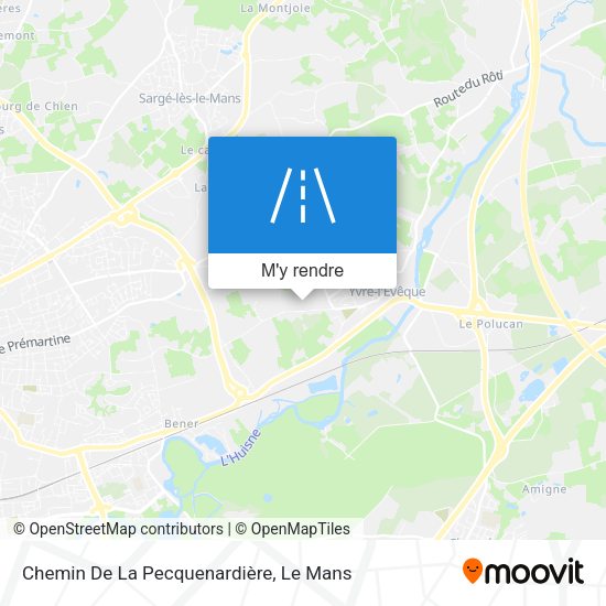 Chemin De La Pecquenardière plan