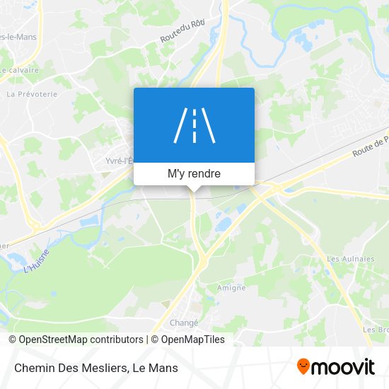 Chemin Des Mesliers plan