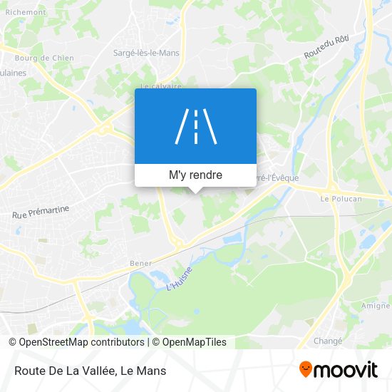 Route De La Vallée plan