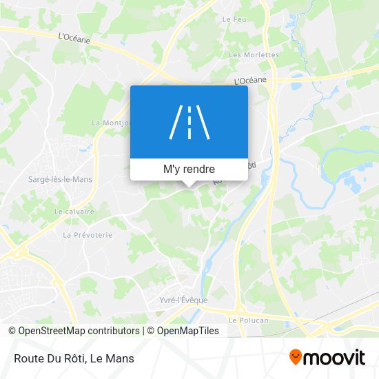 Route Du Rôti plan