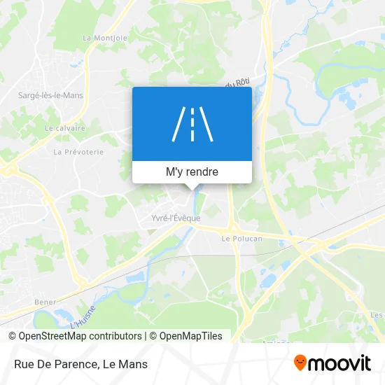 Rue De Parence plan