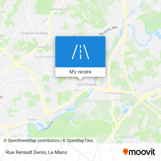 Rue Renault Denis plan