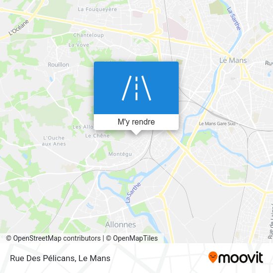 Rue Des Pélicans plan