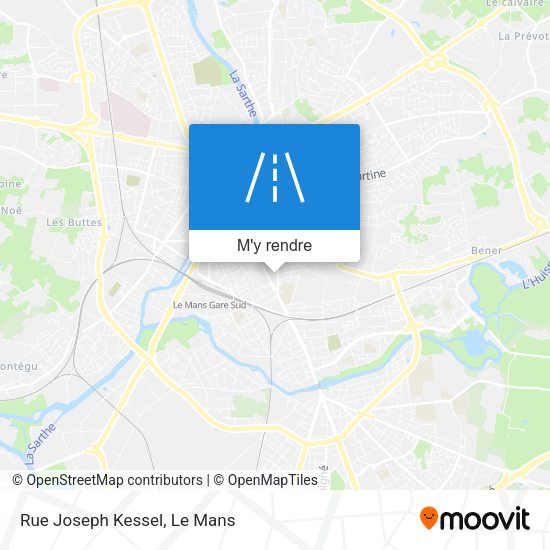 Rue Joseph Kessel plan