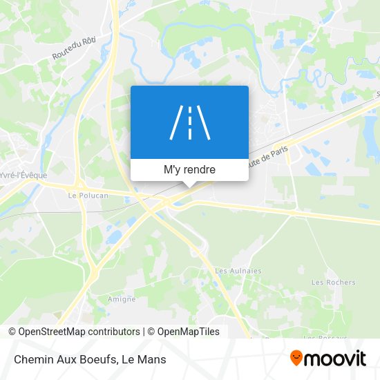 Chemin Aux Boeufs plan