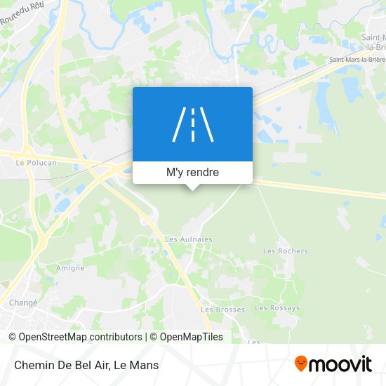 Chemin De Bel Air plan