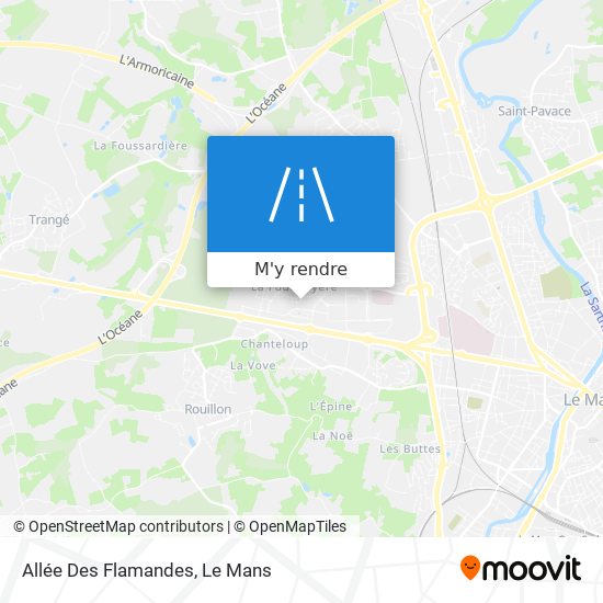 Allée Des Flamandes plan