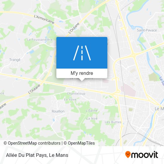 Allée Du Plat Pays plan