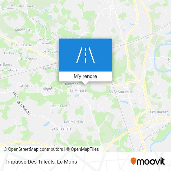 Impasse Des Tilleuls plan