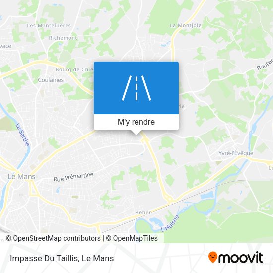 Impasse Du Taillis plan