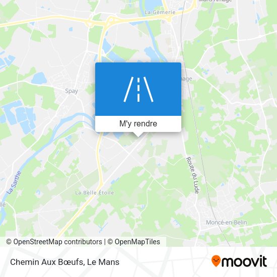 Chemin Aux Bœufs plan