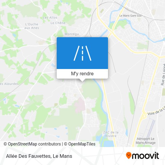 Allée Des Fauvettes plan