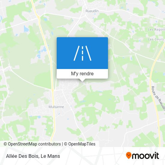 Allée Des Bois plan