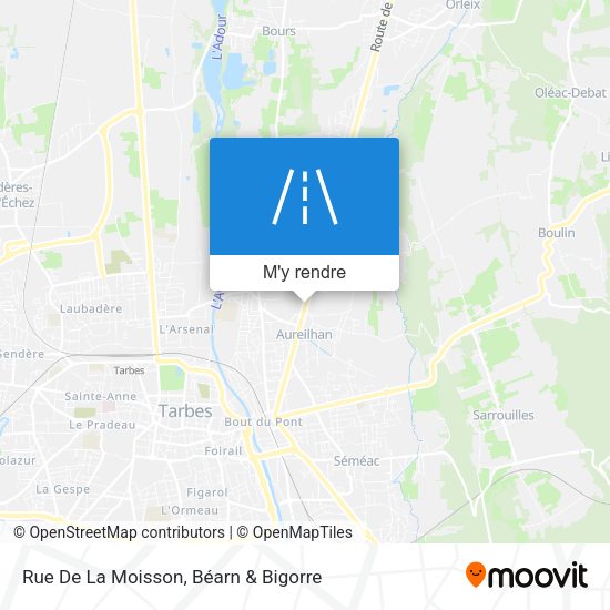 Rue De La Moisson plan