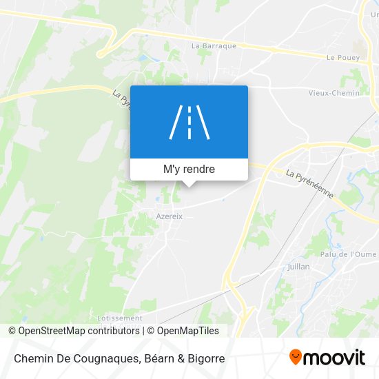 Chemin De Cougnaques plan