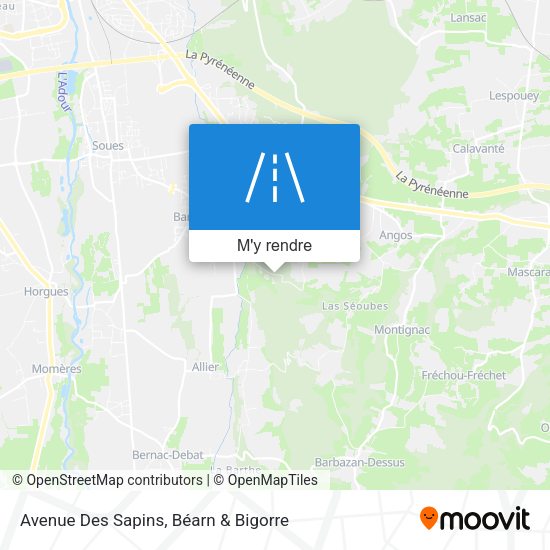 Avenue Des Sapins plan
