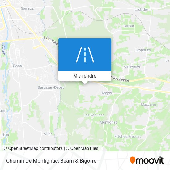 Chemin De Montignac plan