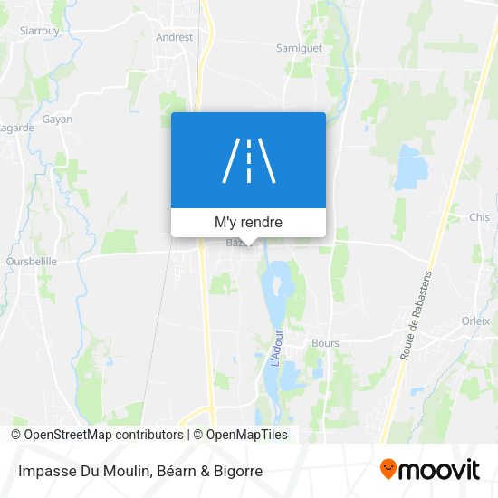 Impasse Du Moulin plan