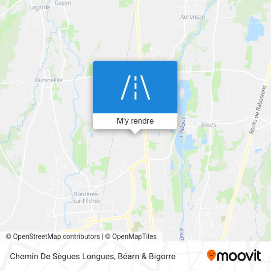 Chemin De Sègues Longues plan