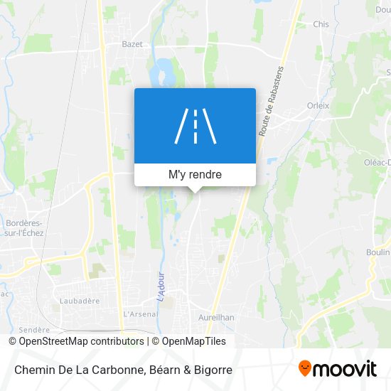 Chemin De La Carbonne plan