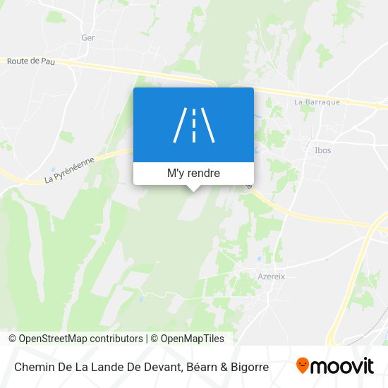 Chemin De La Lande De Devant plan