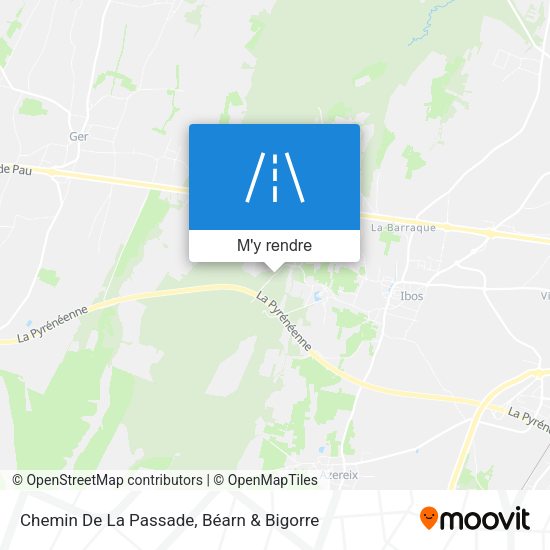 Chemin De La Passade plan