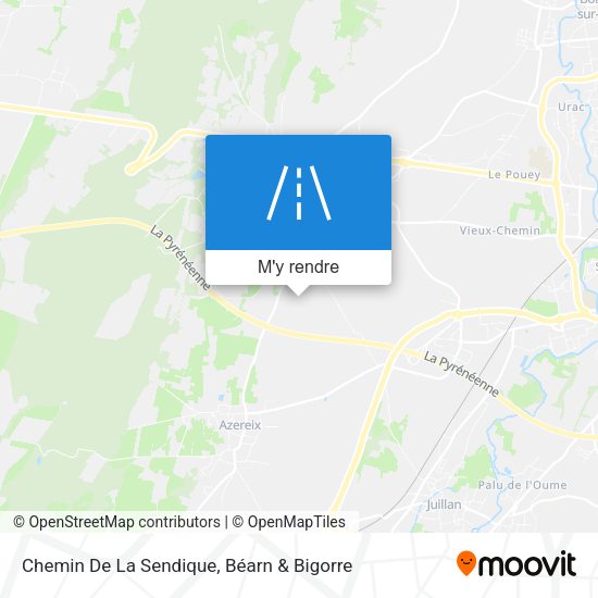 Chemin De La Sendique plan