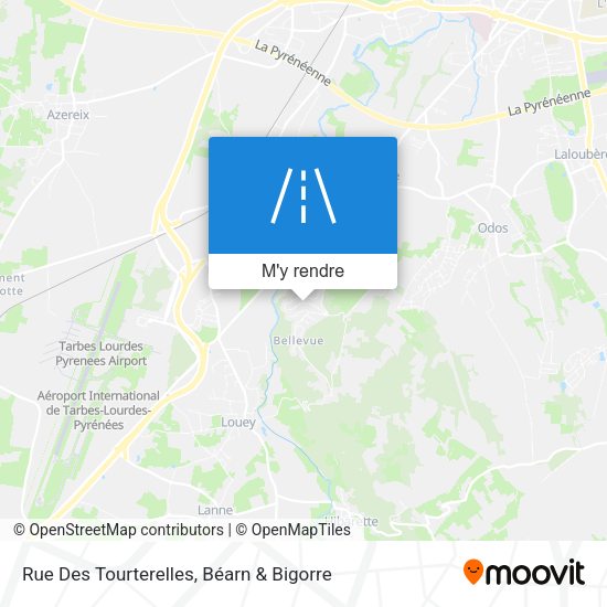 Rue Des Tourterelles plan