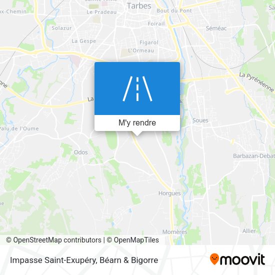 Impasse Saint-Exupéry plan