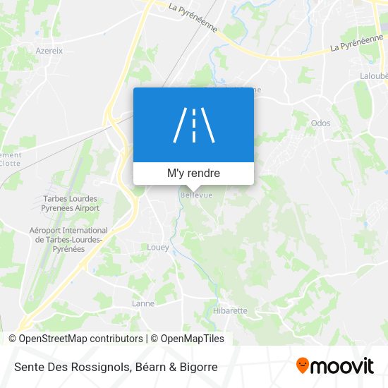 Sente Des Rossignols plan