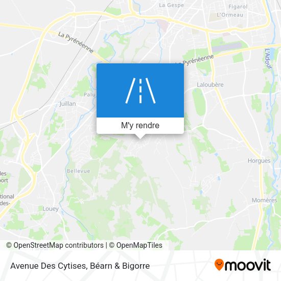 Avenue Des Cytises plan