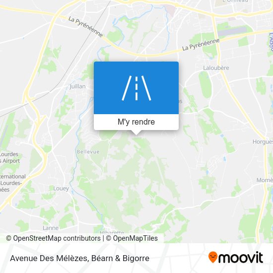 Avenue Des Mélèzes plan