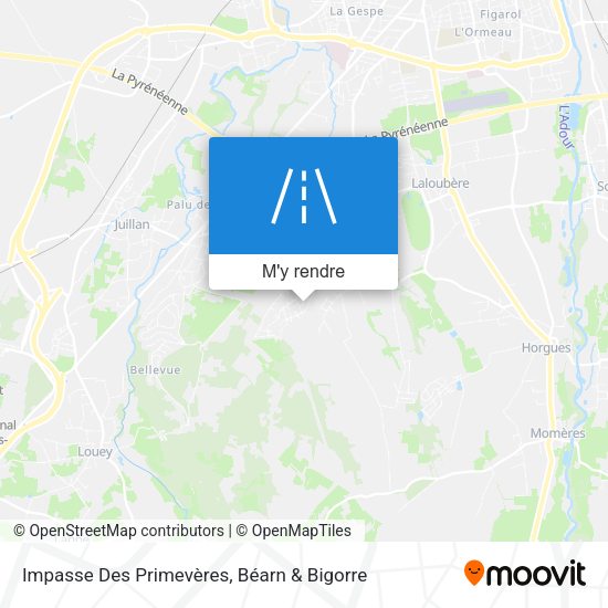 Impasse Des Primevères plan