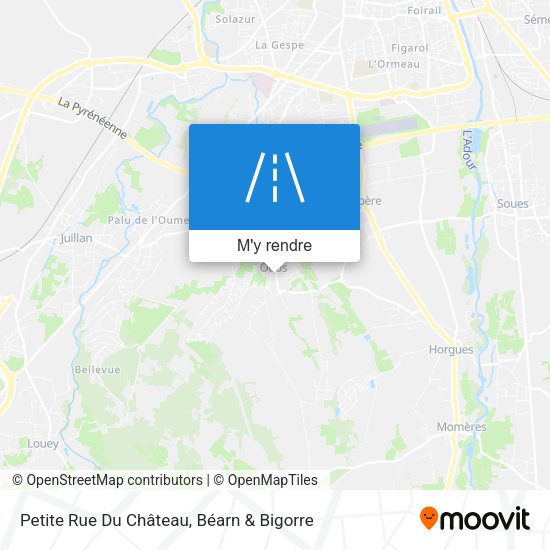 Petite Rue Du Château plan