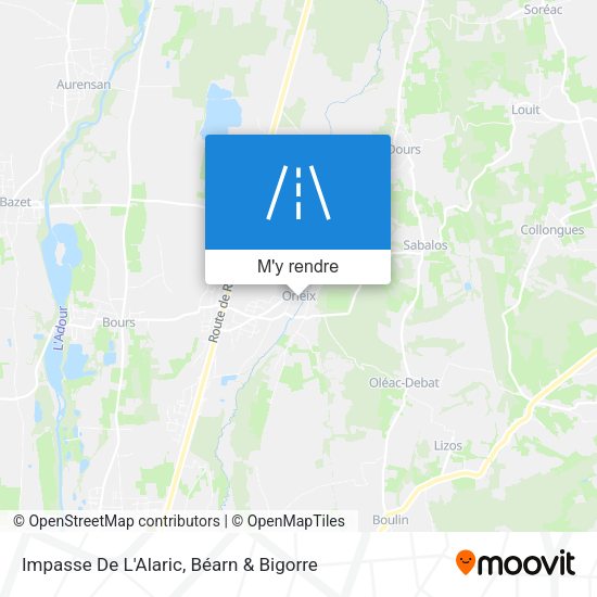 Impasse De L'Alaric plan
