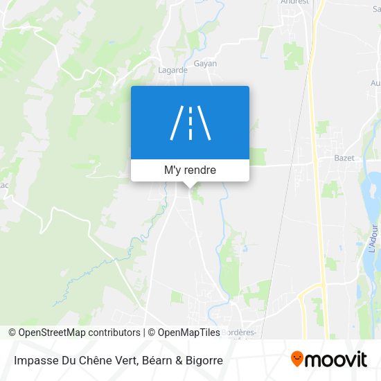 Impasse Du Chêne Vert plan