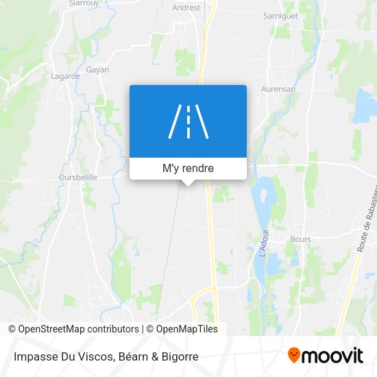 Impasse Du Viscos plan