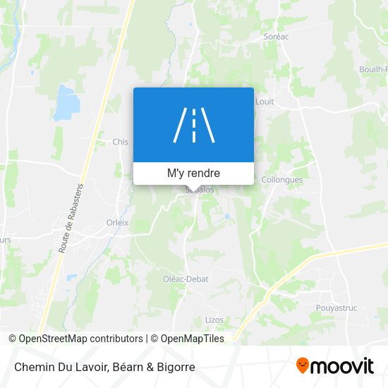 Chemin Du Lavoir plan