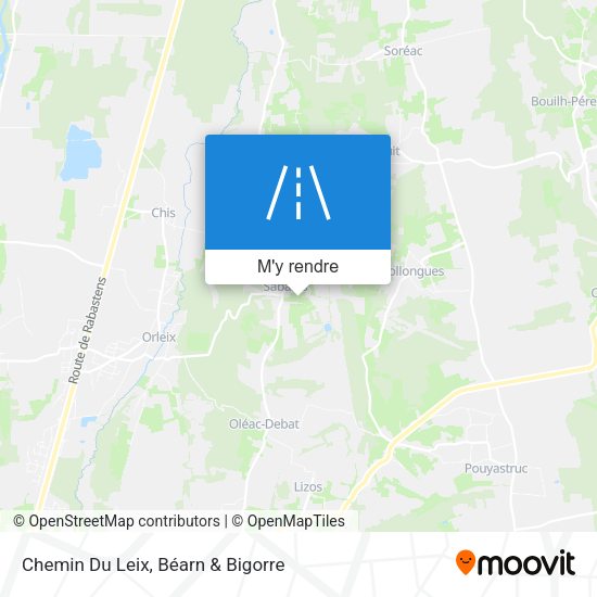 Chemin Du Leix plan