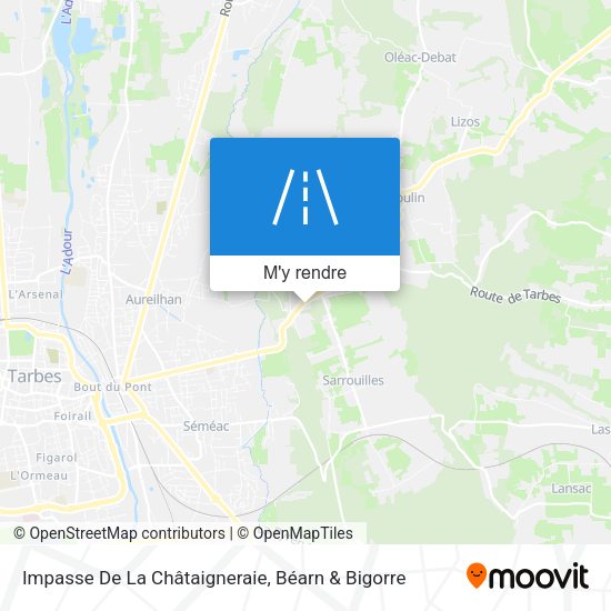 Impasse De La Châtaigneraie plan