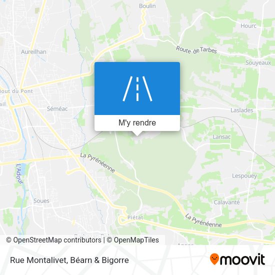 Rue Montalivet plan
