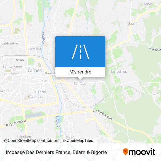 Impasse Des Derniers Francs plan