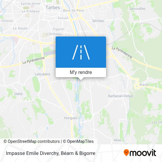Impasse Emile Diverchy plan