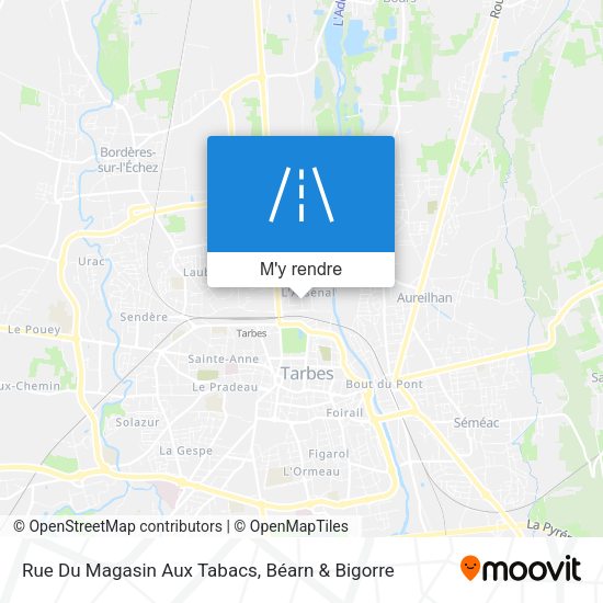 Rue Du Magasin Aux Tabacs plan