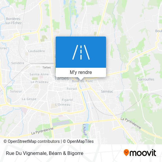 Rue Du Vignemale plan