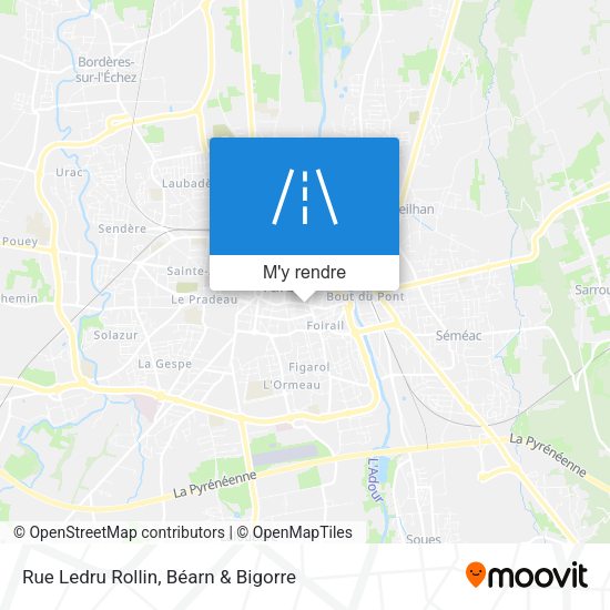 Rue Ledru Rollin plan
