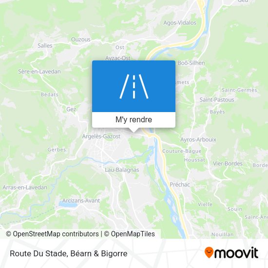 Route Du Stade plan